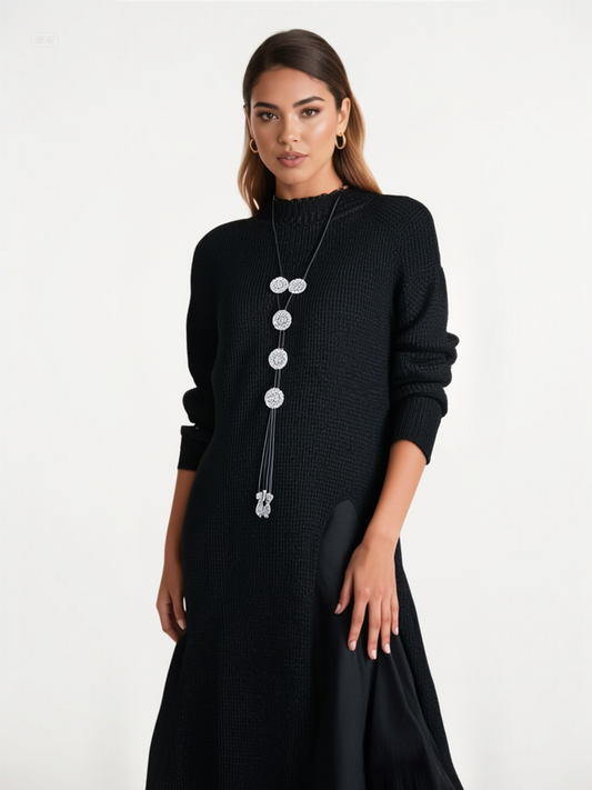 Conjunto de 2 piezas de corte entallado para mujer